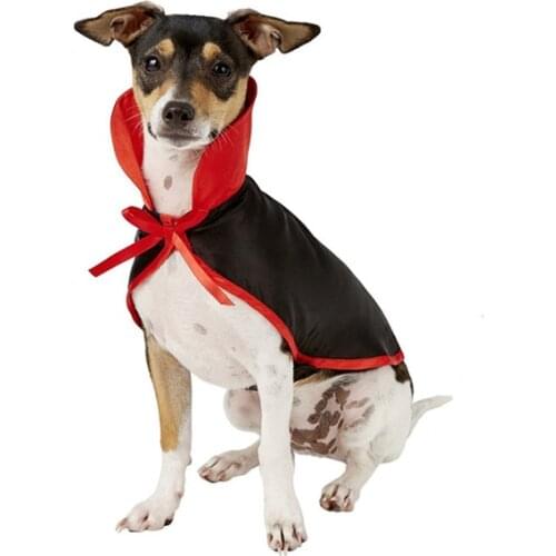 New Cosplay Cat Cloak Costume Halloween Pet Costume Festival Dog Clothes Cloak Christmas Cute Party Dog Cape Dressing Up