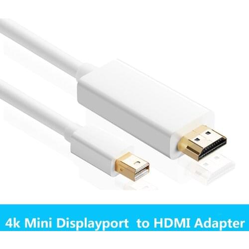 Mini Displayport to HDMI Cable 4K Thunderbolt 2 HDMI Converter For MacBook Air 13 iMac Chromebook Mini DP to HDMI Adapter