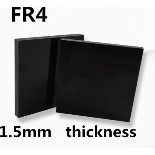 1.5mm thickness black FR4 Epoxy glass fiber sheet epoxy plate epoxy resin board epikote plank fiberglass plate glass fibre sheet