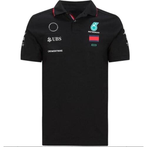 Racing suit mens short-sleeved T-shirt team lapel Polo shirt locomotive car overalls customized