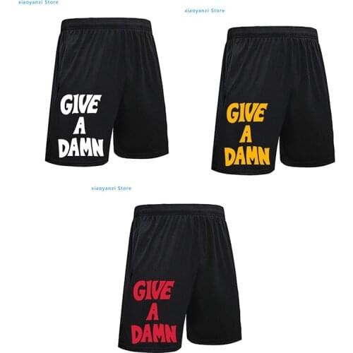 Give A Damn As Worn By Alex Turner men shorts Music Gift Funny Elastic Waist summer Beach Shorts More Size Pants