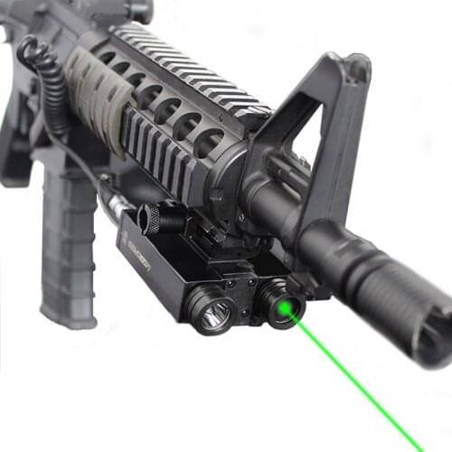 Tactical airsoft AR15 green colimador laser para rifle with wapens Q5 rifle flashlight red/IR rifle laser for gun arma