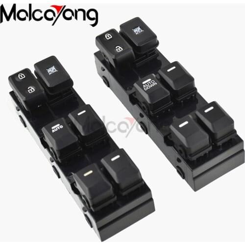 High Quality No Panel 16Pins Power Window Switch For 2011-2016 Kia Sportage R 93570-3W000 935703W000,Car Switch With Red Light