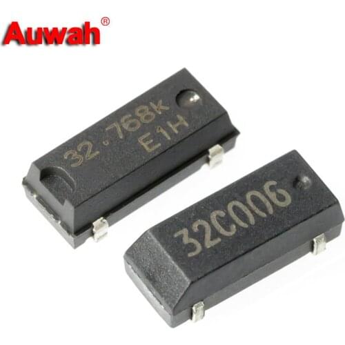 10pcs MC306 32.768KHz 32.768K 8*3.8mm 32.768 12.5pF ±20ppm SMD Passive crystal oscillator Resonator 4pin