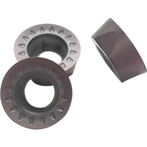 10PCS RPMT08T2MOE JS VP15TF Tungsten Carbide insert milling cutter lathe mill tools