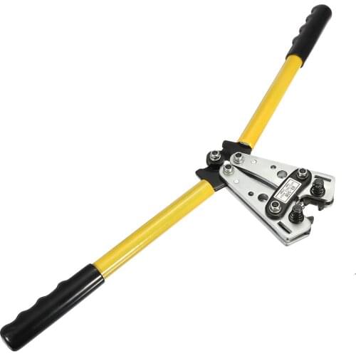 6-50 mm Crimp Tube Terminal Crimper Tool Cable Terminal Plier Hand Tool Battery Cable Lugs Hex Crimping Tool T0077