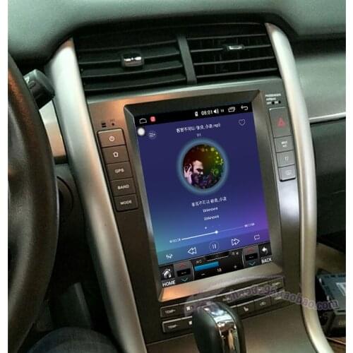 Octa core RAM4GB android 8.1 9.7inch Tesla Vertical screen navigation multimedia system for FORD EDGE 2009-2014