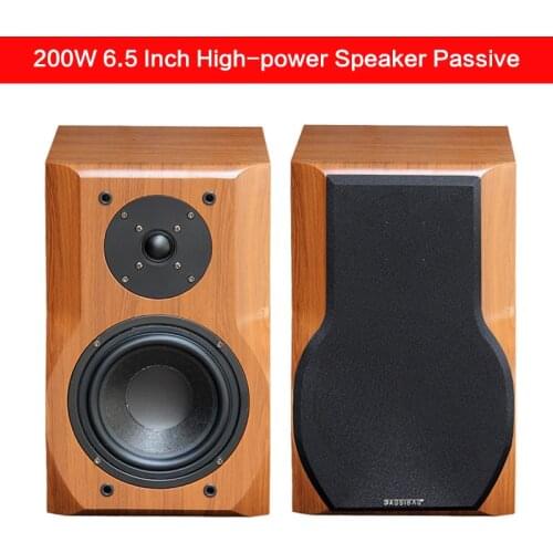 200W High-power 6.5 Inch Speaker Passive HIFI Speaker F30 DIY Fever Bookshelf Audio Home Theater TV Front Audio 40-20KHz 4Ohm