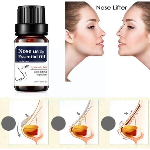 Effecttive Powerful Nosal Bone Remodeling Oil Beautiful Nose Up Lift Cream Essence Beauty Product Nose Magic Cream X9H4