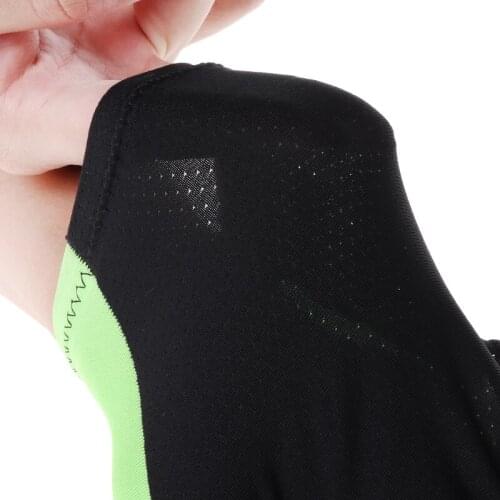 Lycra Fabric Snooker Billiard Cue 3 Finger Gloves Pool Left Hand Open Accessory Y51D