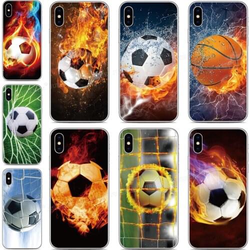 Soft Silicone Football Soccer Phone Case For Alcatel 1S 1 3C 1C 1X 1V 3 3L 3V 3X 1A 1B 1S 1SE 2020 2019 Back Protective Cover