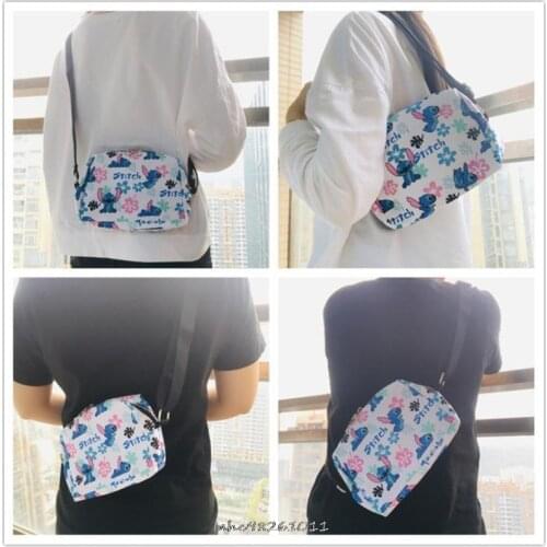 New Stitch Crossobdy Bags For Women Canvas Single Shoulder Messenger Bag Stitch Small Square Bag Sac A Main Femme