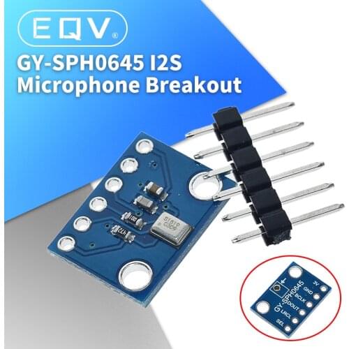 GY-SPH0645 I2S MEMS Microphone Breakout Sensor Module SPH0645LM4H for Arduino Zero FZ3483