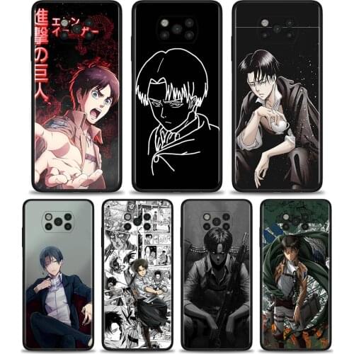 Anime Attack On Titan Silicone Soft Pnone Case For Xiaomi Mi Poco X3 NFC Pocophone F1 M3 Pro 5G F3 Back Cover Fundas Housing