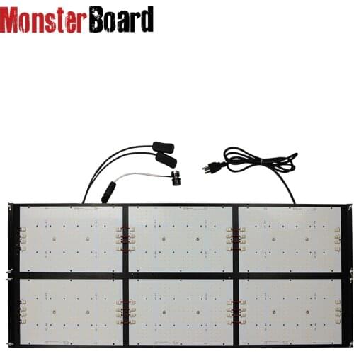 Led grow light Pre-assemble 600 watt samsung lm301h cree 660nm led monster board with uv ir switch lm301h diy light