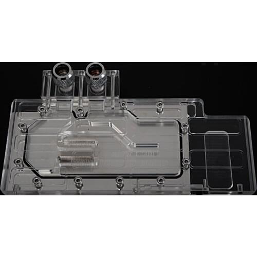 Syscooling GTX980Ti water cooling block gpu copper water block for graphic card