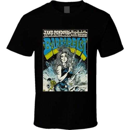 Vintage Film T shirt Barbarella Foreign Version