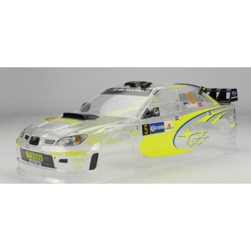 1/10 Scale OnRoad Flat Drift Clear Body SUBARU-M40S Car Shell and Decals For Tamiya Kyosho 3R Team C VRX HSP FS CEN