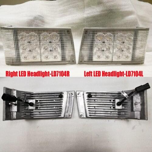 1 Pair Headlight Include Left Corner Headlight + Right Corner Headlight For Case IH Magnum Tractors 7110,7120,7130,7140,7150