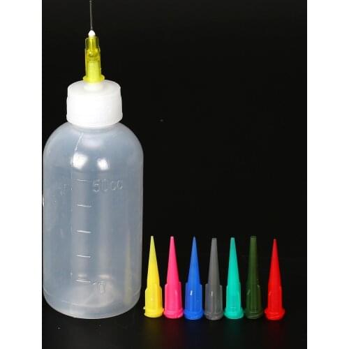 50ml Plastic Food-grade Cream Jam Painting Squeeze Bottles Nozzles Pastry TattooKetchup Dispenser Sauce Cake Decoration Craft