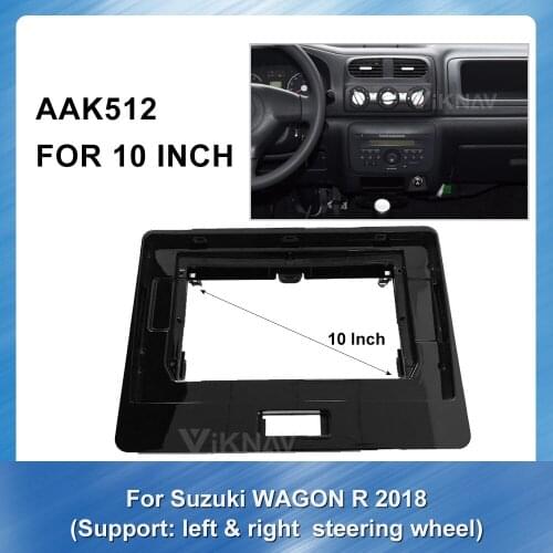 For Suzuki WAGON R 2018 10 Inch 2din Android Car Radio Fascia GPS navigationCar dash mount kit car accessories