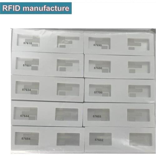 100pcs impinj monza 6 chip long range uhf rfid bib tags with foam sticker 860-960 MHz for marathon sports timing system