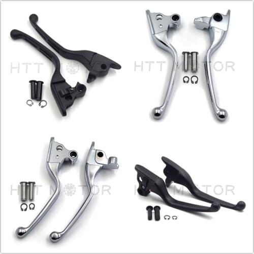 Black Brake Clutch Hand Lever For Harley Davidson 08-13 Touring 2014-Later FLHR and FLHRC CHRO Aftermarket Motorcycle Parts