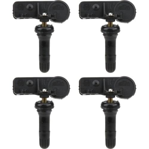 4Pcs Car Tire Pressure Sensor TPMS 68241067AB 433 MHz TPMS Fit for Jeep Wrangler 2013-2016 for Dodge 56029398AB 68142397AA