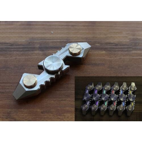 Dipper Titanium Glow in the Dark Multifunctional Fidget Spinner Fistula Fingertip Gyro EDC Adult Anti Stress Children Funny Toy