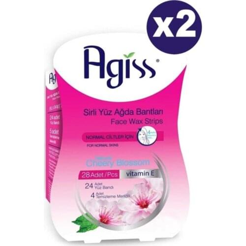 For Normal Skin Facial Waxing Strip 28 Piece X 2 PCs 2200003192995