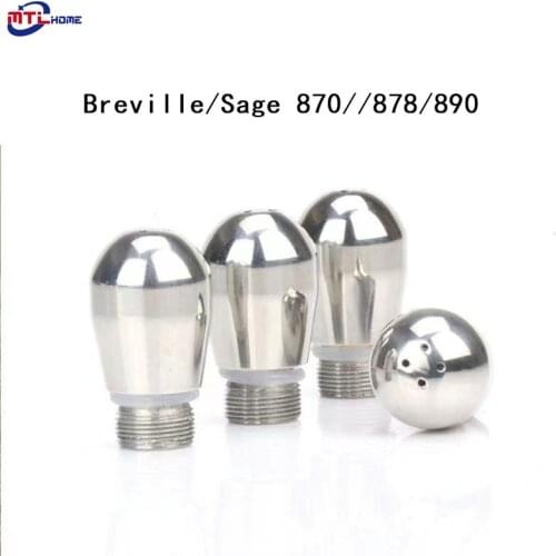Coffee machine modified steam head 3 holes 4 holes Breville 870/878/880 General Stainless Steel Steam Nozzle