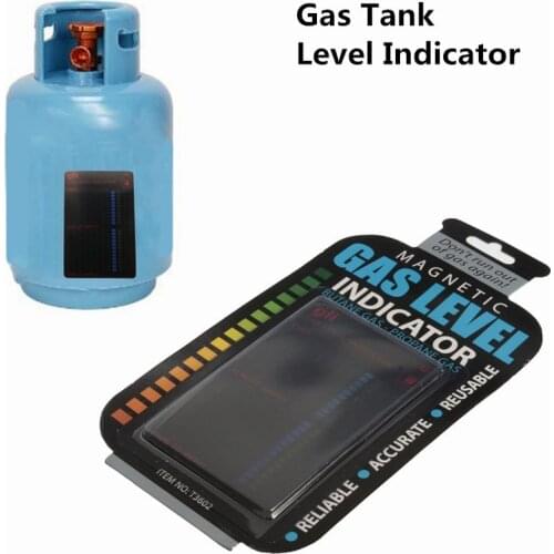Propane Butane LPG Fuel Gas Tank Level Indicator Magnetic Gauge Caravan Bottle Temperature Measuring Stick