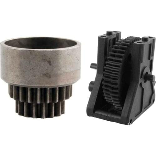 Set of 2Pcs 1/10 RC Nitrol Car Buggy Model 02076 Two Speed Transmission Complete with Clutch Bell 16T 21T for HSP 94122