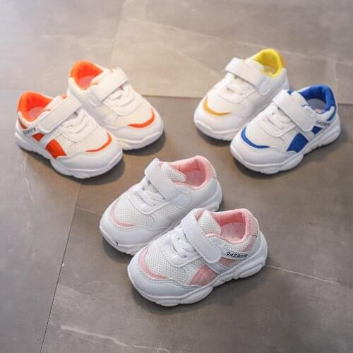 New Toddler Boys Girls Walking Shoes Mesh Breathable Children Fashion Sneakers for Kids Baby Casual Running Sport Shoes Trainers