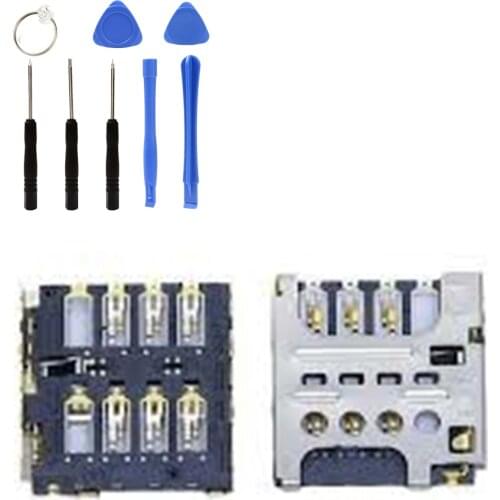 SIM Card Connector sim Socket Holder SIM Card Slot Socket Repair Kit Gift FOR General Mobile DİSCOVERY E3