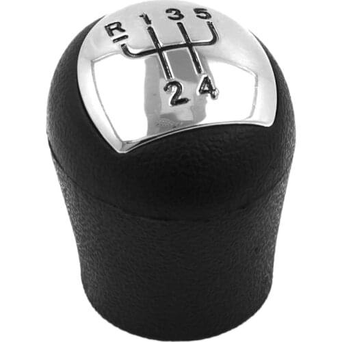 NewCar Styling Shift Gear Knobs Chrome Car Spare Parts for RENAULT CLIO II KANGOO II TWINGO