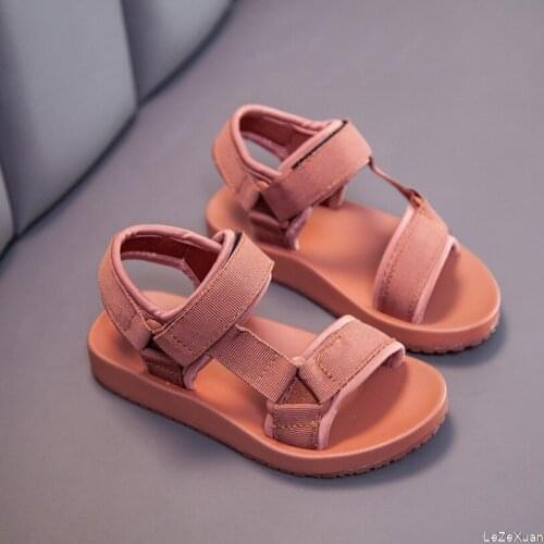 Boys Sandals Kid Sandals Children Shoes Rubber School Shoes Breathable Open Toe Casual Boy Sandal