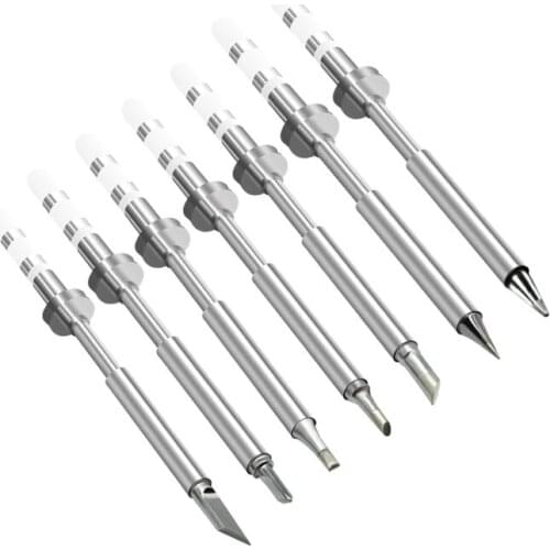 TS-C1 TS-K TS-KU TS-D24 TS-BC2 TS-C4TS-I TS-B2 Replacement Soldering Iron Tips for SQ-001 SQ-D60 Soldering Iron - TS-C1