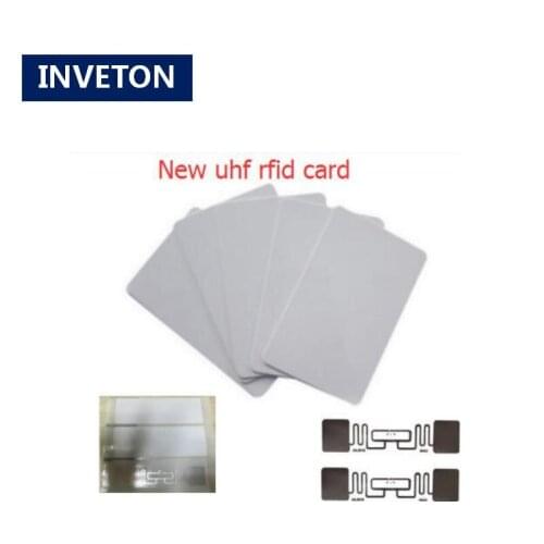 Uhf rfid epc gen2 card can be read in bag pocket wallet stronger performance 86 x 54mm passive epc gen2 long range waterproof