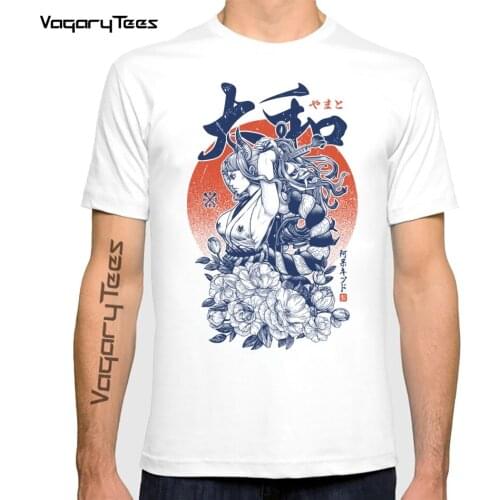 Japanese Harajuku Streetwear T-shirt Urban Style Short Sleeve T Shirts Hip Hop Casual Yamato Tattoo Art Men Anime Tshirt