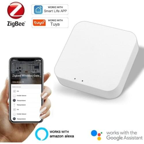 Zigbee 3.0 Smart Wireless Gateway HUB Home MIni Bridge For Tuya Smart Life APP Remote Control Home Automation Senter