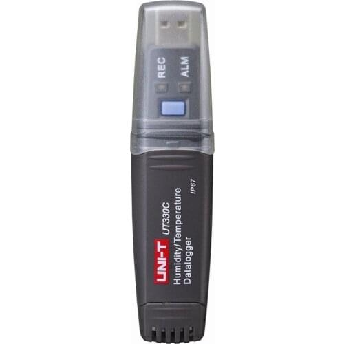 UNI-T UT330C IP67 Mini USB Temperature Humidity Datalogger Recorder Air Pressure Tester Data Logger Storage Meter 3 in 1