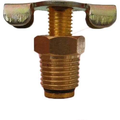 Air Compressor Oil Tank 1/4" BSP Drain Cock/faucet/drain Cock With T-handle Air Tank Drain Valve 1pc1/4 Drain Valve