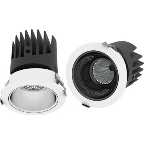 LED Recessed Downlight 220V 110V Dimmable 20W 25W 30W 36W COB CRI92 LED Spot lights Lighting Kits Ceiling Lights with LED Drive