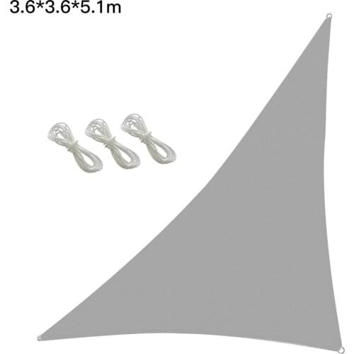 Rainproof Shade UV Block Suncreen Awning Easy Install Outdoor Garden Printing With 2m*3 Rope Shading Rate 90% Oxford Cloth