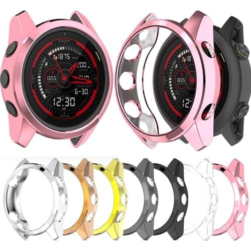 Ultra thin Case Cover Smart For Garmin Forerunner745 Smart Watch belt TPU plating Protection Case For Forerunner745 Accessories