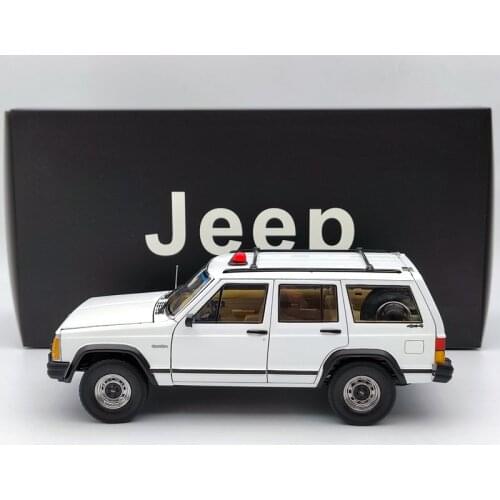1/18 For J~ep XJ Cherokee SUV 4x4 Diecast Models Limited Collection Auto Gift white