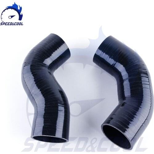 For BMW 135 135i 335 335i E90 E92 N54 Twin Intercooler Car Silicone Turbo boost Hose Tube Pipe Kit