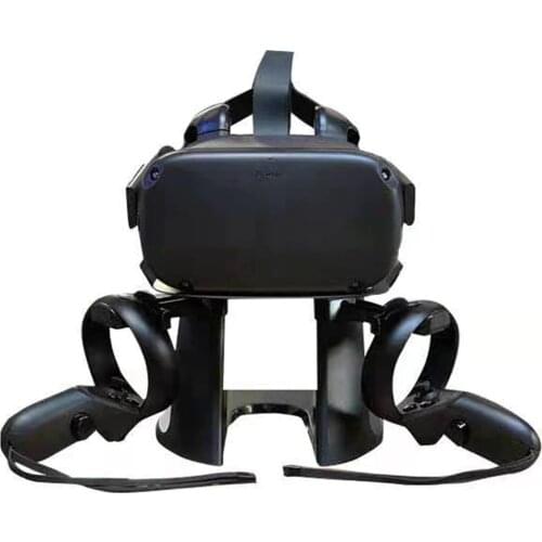 Wireless Controller Headset for Oculus Rift S Vr Stand Display Holder and Station for Oculus Quest Headset Press Controllers