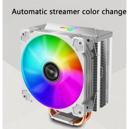 Jonsbo CR1000 120mm PWM 12V Silent 4Pin LED Fan Computer Air Cooling 4 Heat-pipes CPU Cooler Radiator for LGA/1151/1155/AM3/AM4